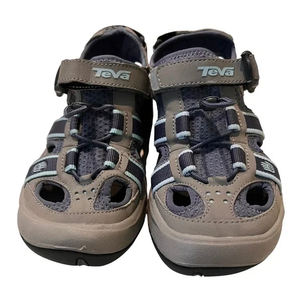 Teva Women's‎ Water Hiking Sandals Strappy Adjustable Cord Casual Sport Comfort - Picture 2 of 14